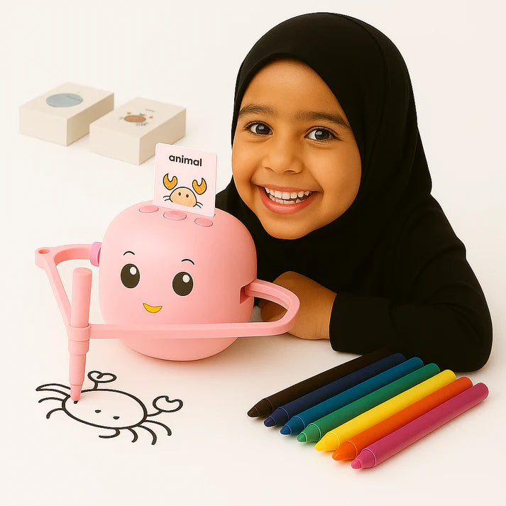 IDRAW - رحلة طفلك نحو التفاعل الحقيقي والتعلُّم الممتع