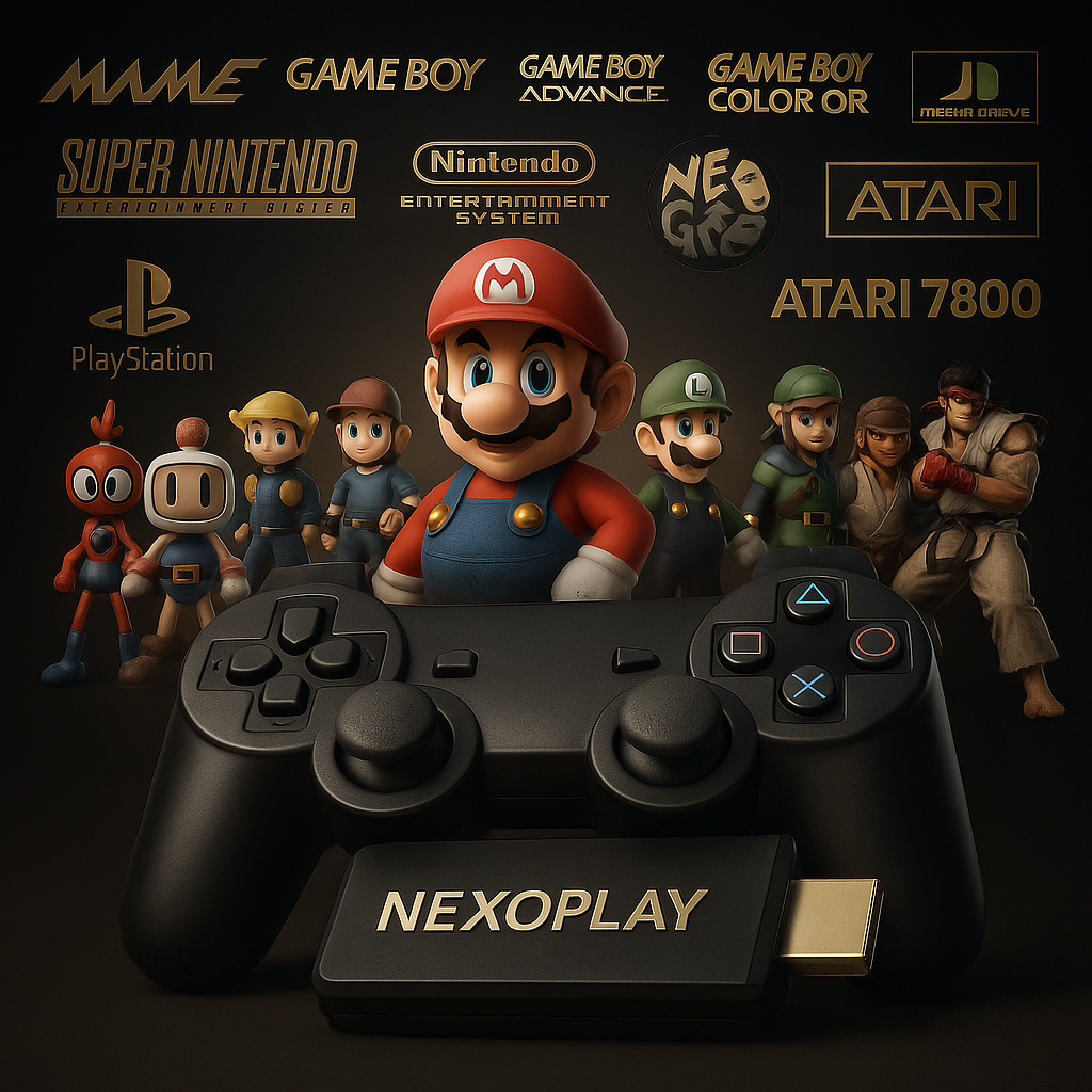 NEXOPLAY - رحلة إلى ألعاب الطفولة